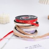 Ruy băng gân LOVE IS ETERNAL bản 1cm - RUY0045