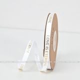 Ruy băng gân LOVE IS ETERNAL bản 1cm - RUY0045