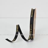 Ruy băng gân LOVE IS ETERNAL bản 1cm - RUY0045