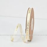 Ruy băng gân LOVE IS ETERNAL bản 1cm - RUY0045