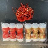 Mèo thần tài nhựa trang trí bình hoa Tết - MTT0002