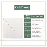Đế bánh kem xốp hình vuông - THB0003