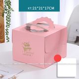 Hộp đựng bánh kem Cake goodmood (kèm đế bánh) - THB0007/THB0008