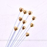 Set 5 que cắm bánh hình ngôi sao, trái tim mini - QCB0001