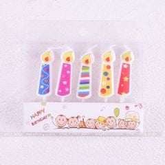 Nến sinh nhật hình ngọn nến nhiều màu - NEN0003