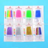 Nến sinh nhật xoắn nhũ (1 hộp 10 chiếc) - NEN0008