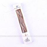 Nến sinh nhật hình lượn sóng ánh nhũ (1 hộp 6 chiếc) - NEN0009
