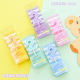 Nến số bao viền sinh nhật, nến trang trí bánh kem - NEN0012