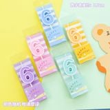 Nến số bao viền sinh nhật, nến trang trí bánh kem - NEN0012