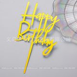 Set 10 chiếc Chữ mika Happy Birthday - TOP0032