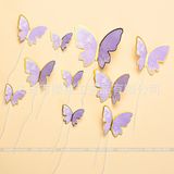 Que cắm hình bướm trang trí bánh - QCB0048