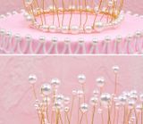 Vương miện ngọc trang trí bánh sinh nhật, trang trí bó hoa - DCB0001