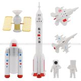 Set mô hình máy bay, tên lửa bằng nhựa - DCB0002