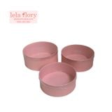 Bộ 3 chiếc hộp tròn nắp Mica Just for you - THH0044