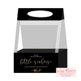 Túi mika xách cắm hoa - THH0053