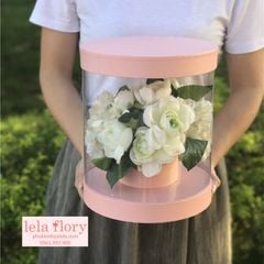 Hộp trụ Mika 2622 cắm hoa - THH0057