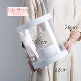 Hộp trụ Mika 2622 cắm hoa - THH0057