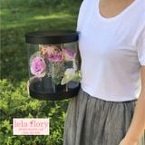 Hộp trụ Mika 2622 cắm hoa - THH0057