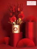 Hộp trụ cắm đào đông Tết (1 set 2 cái) - THH0059