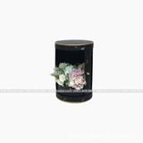 Hộp trụ tròn có cửa xếp cắm hoa, hộp đựng quà độc đáo - THH0075
