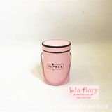 Hộp trụ tròn cắm hoa Flower hình bông hoa có nắp và quai - THH0077