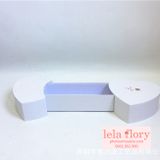 Hộp trái tim đôi có ngăn kéo đựng quà tặng người yêu - THH0078