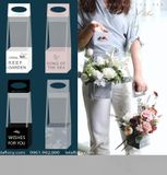 Túi mika xách cắm hoa - THH0053