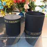 Set 2 chiếc hộp trụ tròn cắm hoa tươi, hoa sáp FLOWERS FOR YOU - THH0081