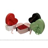 Hộp trái tim mở đôi cắm hoa, hộp đựng quà hình trái tim chữ Love - THH0085