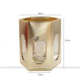Hộp giấy hình lục lăng cắm hoa Tết (1 chiếc) - THH0090