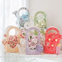 Túi giấy cắm hoa mini Just for you (1 chiếc) - THH0091