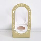Túi giấy cắm hoa mini Just for you (1 chiếc) - THH0091