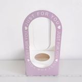 Túi giấy cắm hoa mini Just for you (1 chiếc) - THH0091