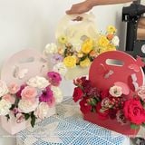 Túi giấy cắm hoa Cánh Bướm - THH0094