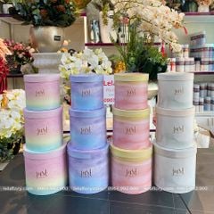 Bộ 3 hộp trụ tròn Galaxy chữ Just for you - THH0096