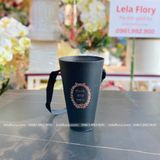 Hộp cắm hoa hình xô HOT TREND, cắm hoa tươi, hoa sáp, hoa ốc quế - THH0097