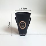 Hộp cắm hoa hình xô HOT TREND, cắm hoa tươi, hoa sáp, hoa ốc quế - THH0097