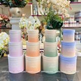 Bộ 3 chiếc hộp trụ tròn Be Happy màu loang - THH0098