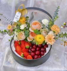 Bộ 3 chiếc hộp tròn mặt mika Beautiful Gifts - THH0101