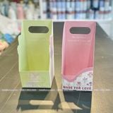 Túi giấy hộp vuông cắm hoa, đựng quà - THH0106
