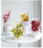 Túi giấy hộp vuông cắm hoa, đựng quà - THH0106