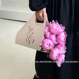 Túi xách màu Trắng HOT TREND đựng hoa (1 chiếc) - THH0109