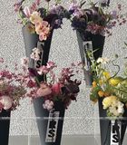 Bìa cứng làm hộp hoa ốc quế  (1 xấp 10 tờ) - THH0110