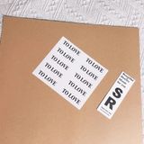 Bìa cứng làm hộp hoa ốc quế  (1 xấp 10 tờ) - THH0110