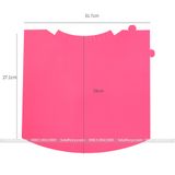Bìa cứng làm hộp hoa ốc quế cài cắt sẵn (1 xấp 5 cái) - THH0113