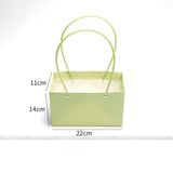 Túi hình chữ nhật quai nhựa cắm hoa - THH0114