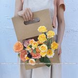 Túi giấy chữ nhật cắm hoa tươi, hoa sáp (1 chiếc) - THH0116