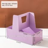 Túi 2 ngăn đựng hoa và bánh kem - THH0118