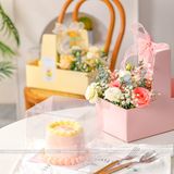 Túi 2 ngăn đựng hoa và bánh kem - THH0118