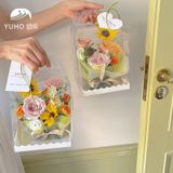 Hộp mika đáy sóng (hộp không kèm hoa, bánh) -  THH0119